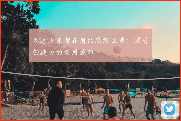 天才少年都在用的思维工具：提升创造力的实用技巧